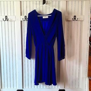 Amanda Uprichard cobalt blue dress size S